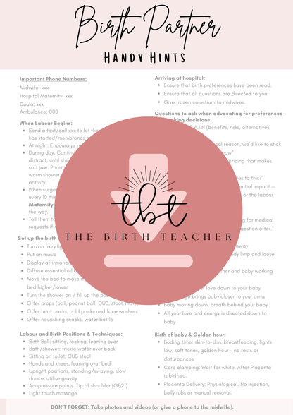The Complete Birth Preparation Bundle