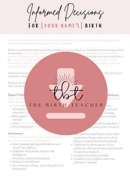 The Complete Birth Preparation Bundle